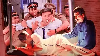 हरामजादे जान से मार दूंगा | उसे  हाथ भी लगाया तो | सनी देओल जबरदस्त एक्शन सीन | Tabu 