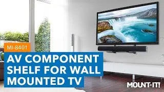 AV Component Shelf for Wall Mounted TV | MI-8401 (Features)