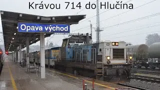 Speciál za 200 odběratelů | OČIMA STROJVEDOUCÍHO: Krávou 714 z Opavy do Hlučína
