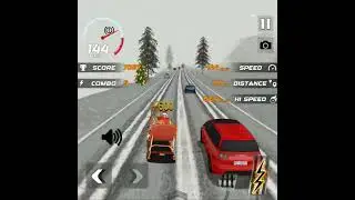 Heavy traffic rider car game - SQ1.1 - Santa mode