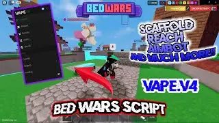[OP] 🍎BedWars (GOLDEN APPLE) Script GUI | Scaffold | Aim-Bot | Fly | Reach & MORE | *PASTEBIN 2023*