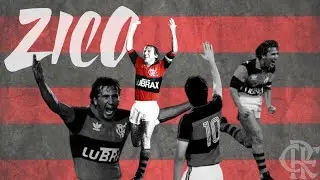 Zico - Highlights in Flamengo - Amazing Free Kick Goals and Interview
