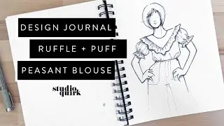 Studio Quirk Design Journal 01 | Fashion Illustration