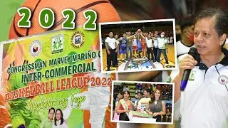 Cong. Marvey Mari&ntilde;o Cup Inter-Commercial Basketball League 2022 #basketball #batangas