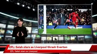 EPL: Salah stars as Liverpool thrash Everton