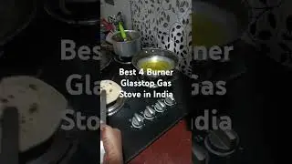 Best 4 Burner Glasstop Gas Stove in India #sunflame