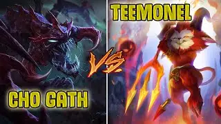 &iexcl;La partida m&aacute;s FACIL que VERAS HOY!😱| TEEMONEL VS CHO GATH