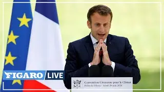 🔴«La DÉCROISSANCE n'est pas une réponse au défi climatique», explique Emmanuel Macron