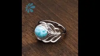 Marahlago Willow Larimar Ring