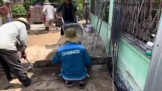 Công trình sử dụng XMLS làm móng mái ngày 15/8/2025 ở Đà Nẵng