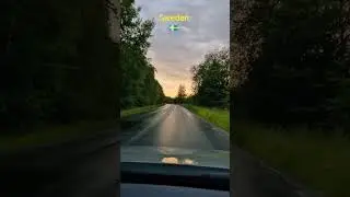#швеция #лето #природа #путешествия #sweden #summer #road #travel #nature #roadtrip #music #voyage
