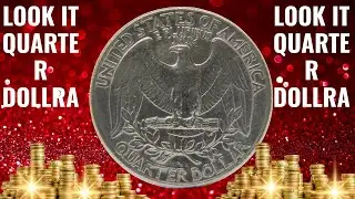 Историческая ценность четверти доллара и огромная стоимость!!