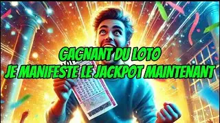 ♕ SUBLIMINAL GAGNANT DU LOTO JE MANIFESTE LE JACKPOT MAINTENANT 💰🎰