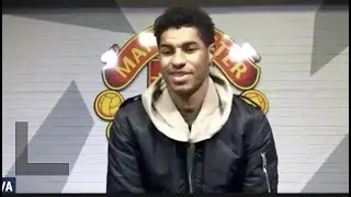 Marcus Rashford receives FWA Tribute award - exclusive interview with the Manchester United striker.