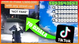GLITCH Z TIKTOKA KTÓRY DZIAŁA *NA SERIO* *100LEGIT NO SCAM* | GTA ONLINE