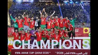 Football : le Maroc en liesse apr&egrave;s le sacre en Coupe Arabe