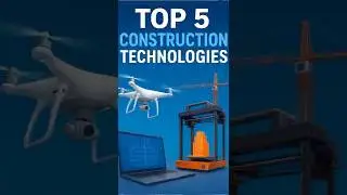 5 Modern Construction Technologies #dronesinconstruction #bim #dubaiconstruction #futureofbuilding