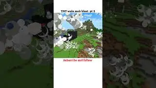 TNT wala mob blast pt 3 #minecraft #shorts #trending #viral #minecraftshorts #minecraftmemes