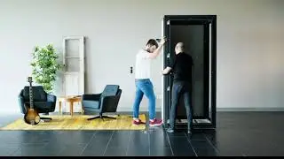 Schallschutz Kabine Montage