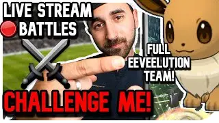 Ferocious Cup Battles | FULL EEVEELUTION TEAM!