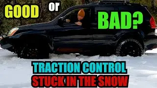 Toyota Traction Control in Snow Good or Bad | I test it Today