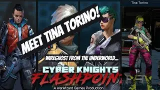 Cyber Knights Flashpoint - Wireghost Tina Torino!