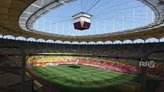 Football stadium Arena Nationala of Bucharest and Romania will host the UEFA Euro 2020