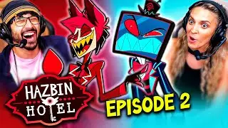 HAZBIN HOTEL Episode 2 REACTION!! 1x02 
