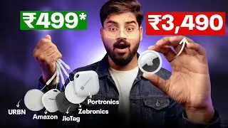 Best AirTag Alternatives 2026 for iPhone 🔥 Apple AirTag vs JioTag vs Portronics vs Urbn Zebronics