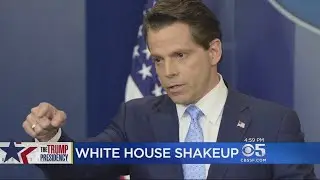 Scaramucci Abruptly Dismissed In Latest White House Shake Up