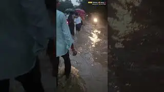 IFFCO metro station ke 2 km a gaye Haryana mein Haryana mein barish ka Pani
