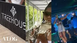 New Orleans Vlog| Ari Lennox, TreeHouse, Cafe Du Monde