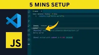 How to use JavaScript in Visual Studio Code
