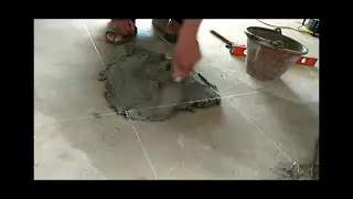 ضبط خيط سيراميك الأرضيات