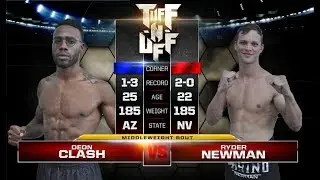 Tuff-N-Uff The Future Stars of MMA Ryder Newman vs Deon Clash