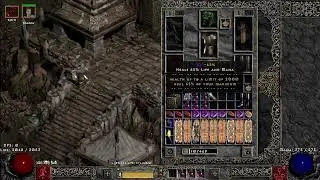 PD2 Solo T4 Dungeon Testing - venom/death sentry/blade fury + gut siphon