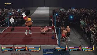 David & Kevin Von Erich vs. The Fabulous Freebirds vs. Steve Williams & Ted Dibiase - WWE 2K25