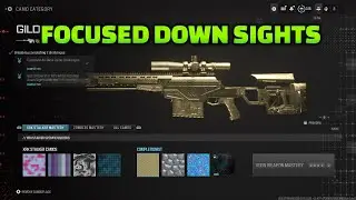 HOW TO GET *FOCUSED DOWN SIGHTS* KILLS ON MW3 - XRK STALKER GILDED CHALLENGE!