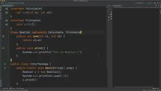 Java Interface - 2. 인터페이스의 형식