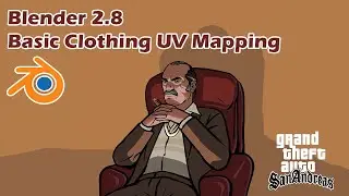 Beginner Blender 2.8 Tutorial (GTA:SA): Basic Clothing UV Mapping