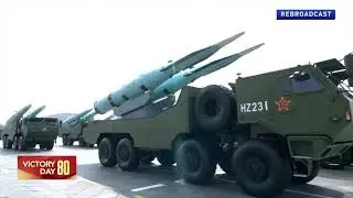 Chinese Hi-Tech Weapons March Past : Victory Day Parade 2025 #military #china #plaaf #army