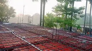 Chhat ki wiring ke liye pipe kaise dale || छत में पाइप कैसे डाले || छत की पाइपिंग करना सीखे #chhath 
