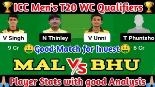 MAL vs BHU Dream11 Prediction | MAL vs BHU Dream11 Team | MAL vs BHU Today match l Fantasy Play l