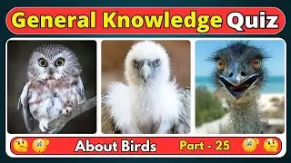🧠 Test Your Bird Knowledge with These 10 Tricky Quiz Questions (Part 25) | Helian GK Quiz