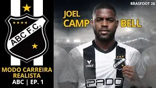 O In&iacute;cio do Projeto no ABC | Modo Carreira no Brasfoot 2026 #01