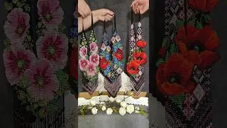 гердан #handmade #gerdan #beadworks #flowers #подвескаизбисера #beadwork #гердан #art