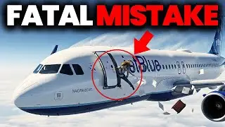 Рейс JetBlue взорвался хаосом из-за странного шума из-под пола! | Реальное объяснение из кабины п...