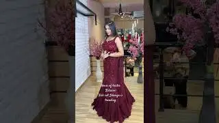 Fish cut Lehenga&rsquo;s in trend !! #shaadi #lehenga #fishcutlehenga