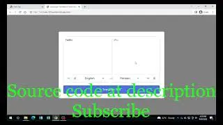 Translator HTML CSS AND JS | Free Source Code | Power Edge