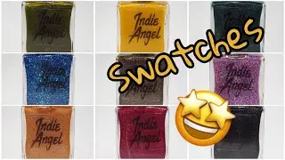 Indie Angel polishes | Swatch ByClouser
